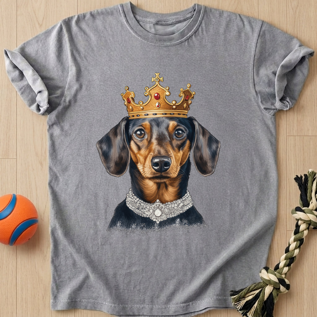 Doxie King T-Shirt – Grey t-shirt