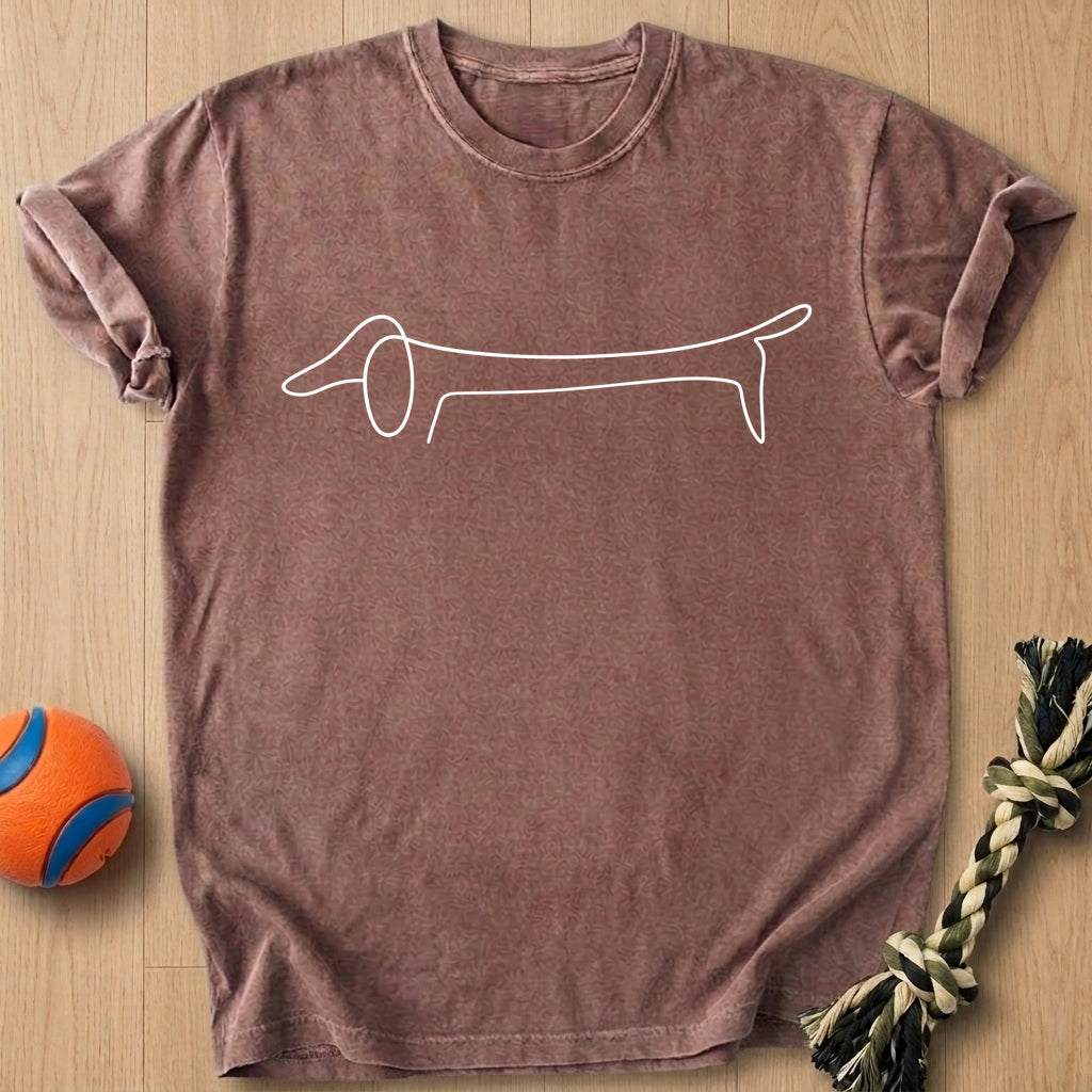 Doxie Line T-Shirt – Espresso t-shirt