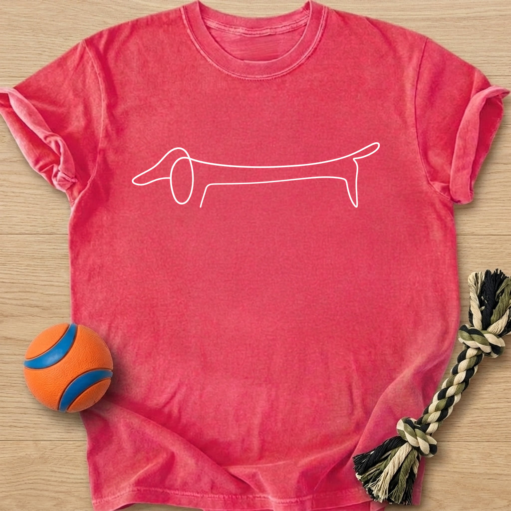 Doxie Line T-Shirt – Watermelon t-shirt