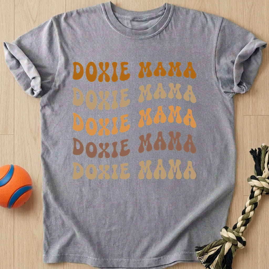 Doxie Mama #3 T-Shirt – Grey t-shirt