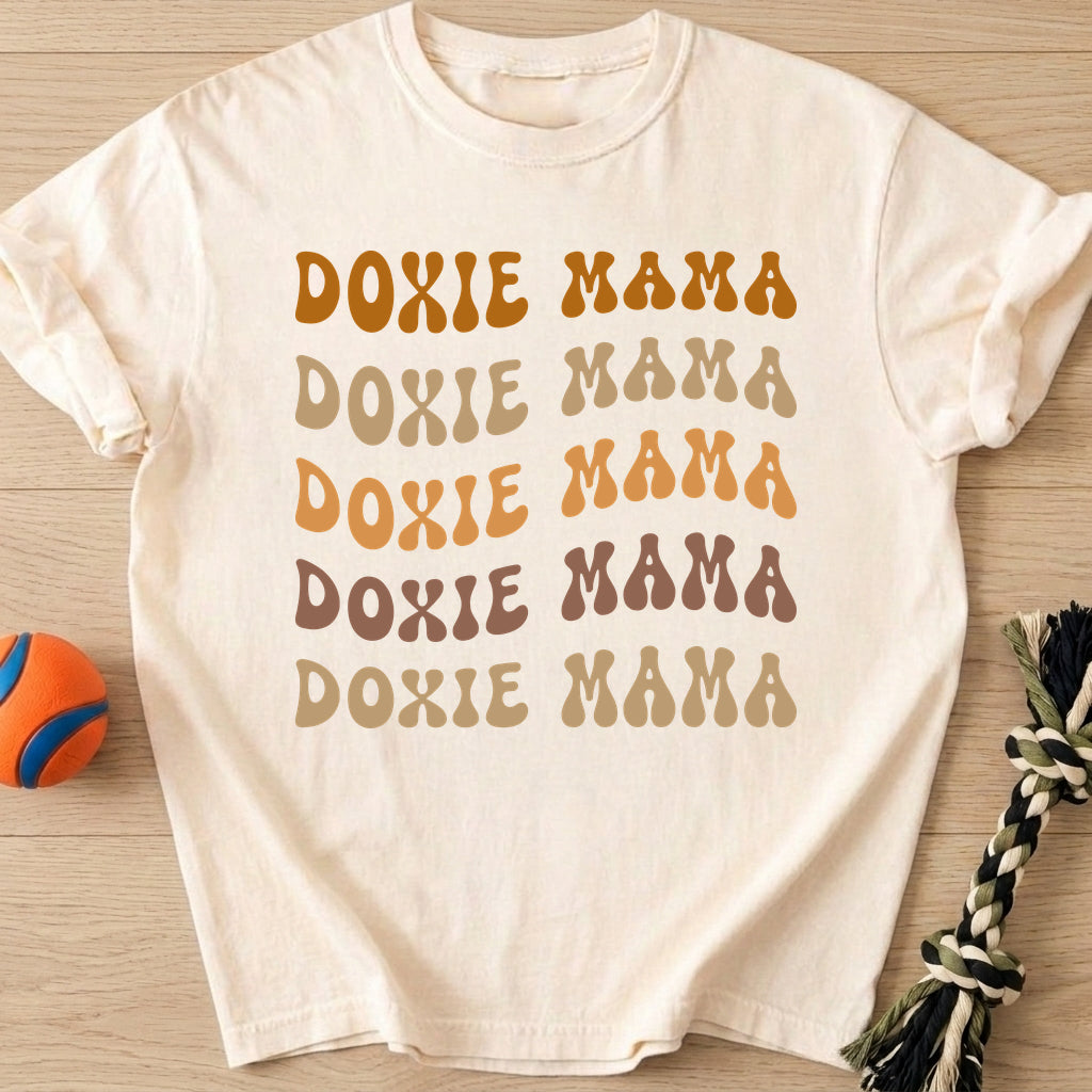 Doxie Mama #3 T-Shirt – Ivory t-shirt