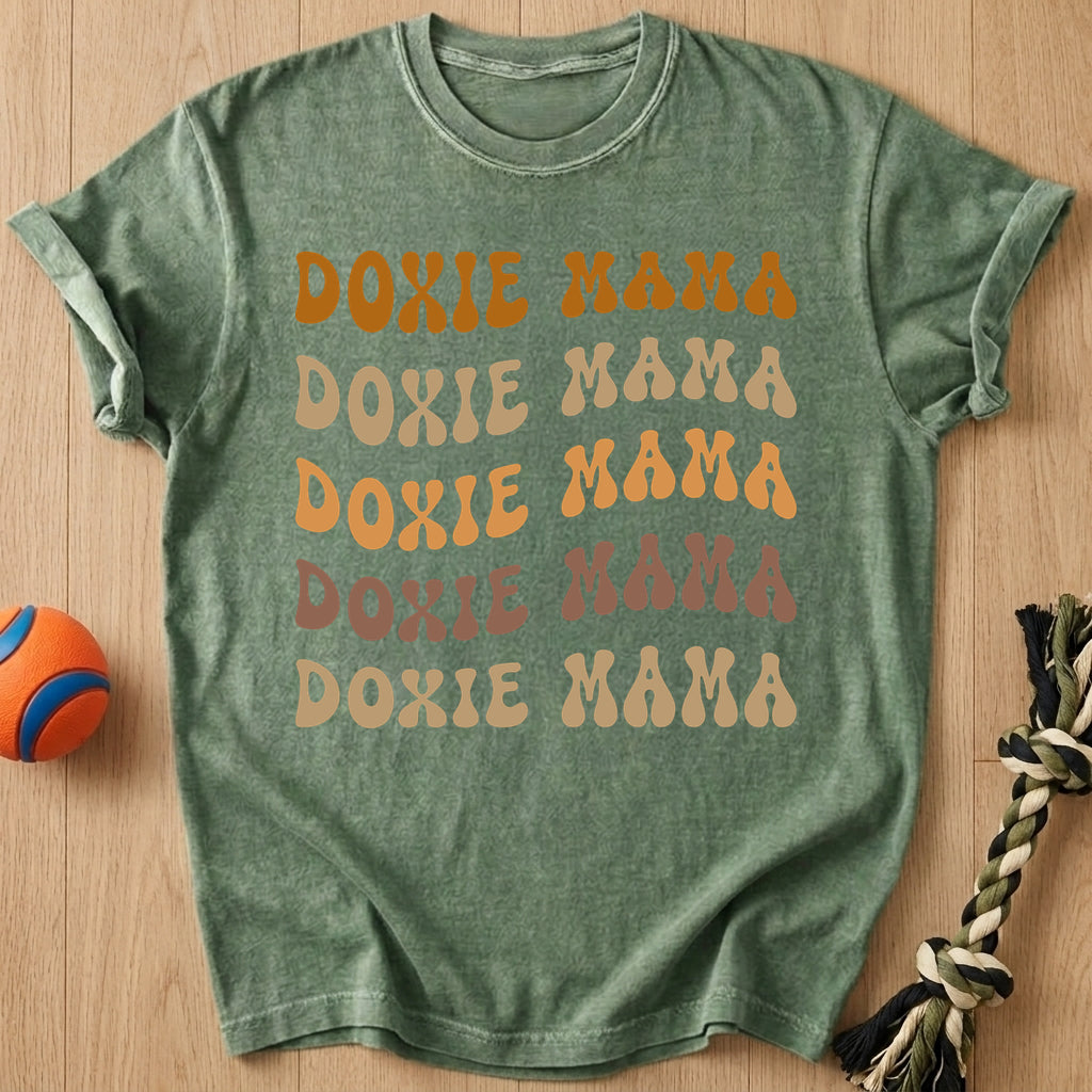Doxie Mama #3 T-Shirt – Moss t-shirt