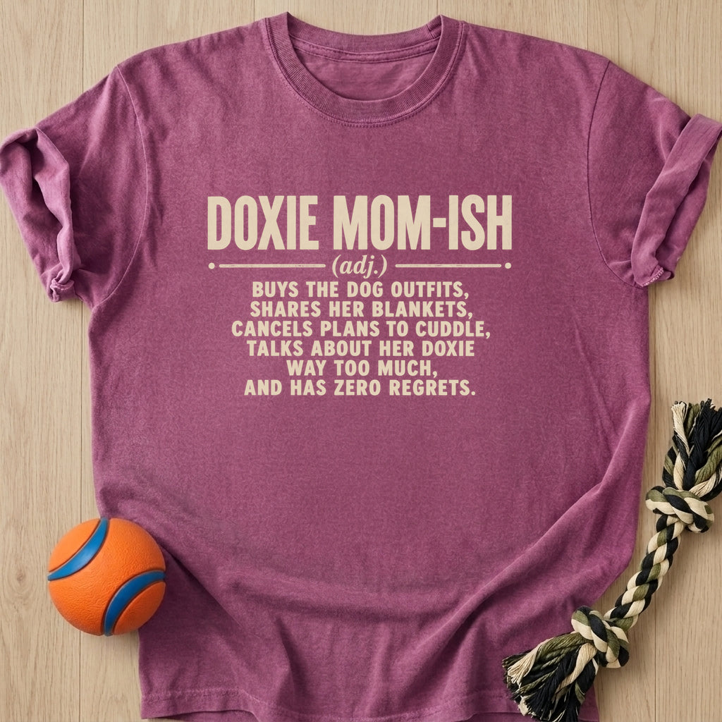 Doxie Mom Ish T-Shirt – Berry t-shirt