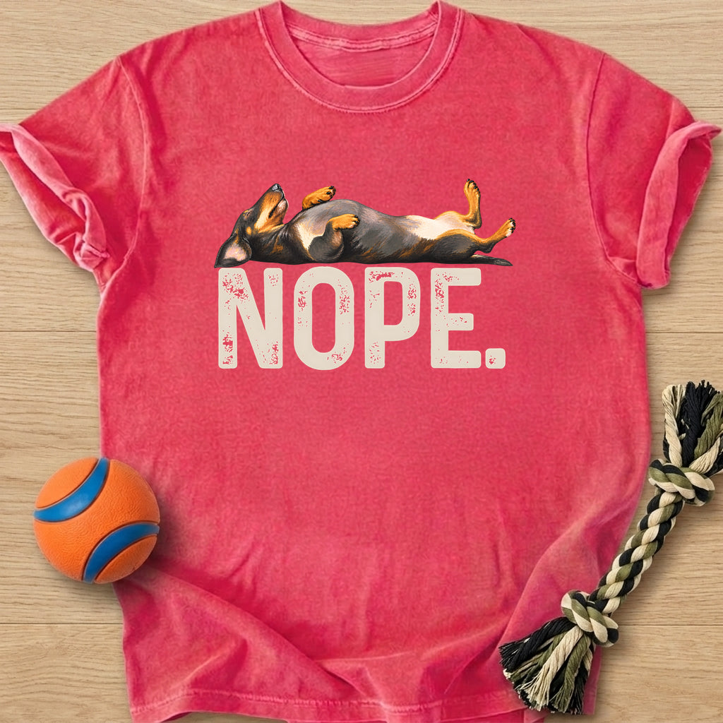 Doxie Nope T-Shirt – Watermelon t-shirt