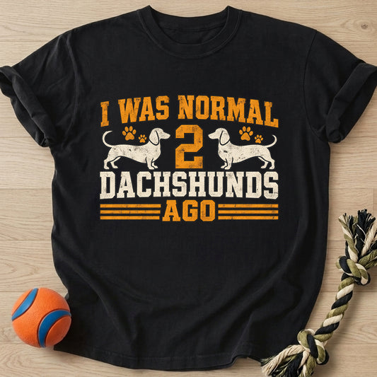 Doxie Normal T-Shirt – Black t-shirt