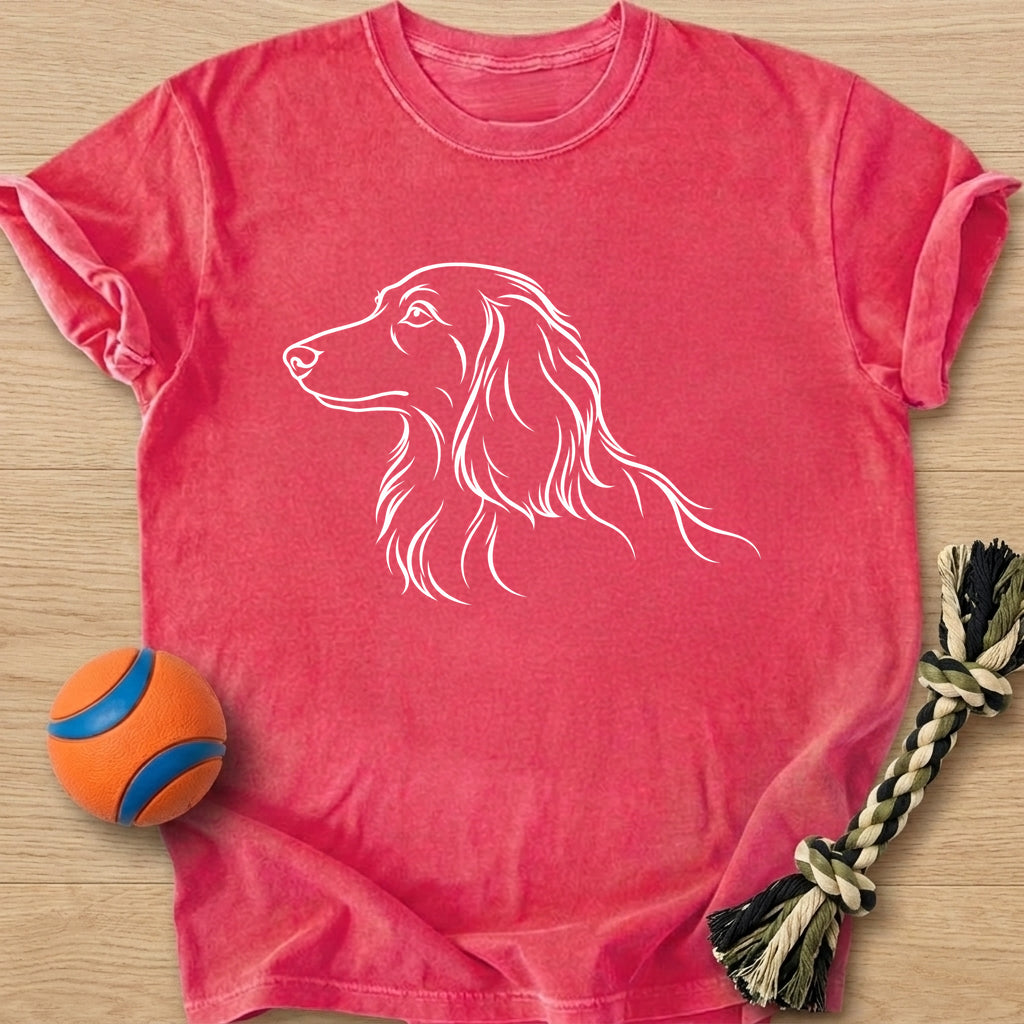Doxie Outline T-Shirt – Watermelon t-shirt