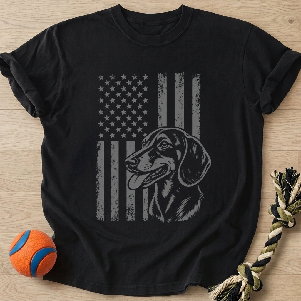 Doxie Patriot T-Shirt – Black t-shirt