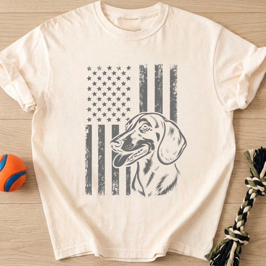 Doxie Patriot T-Shirt – Ivory t-shirt