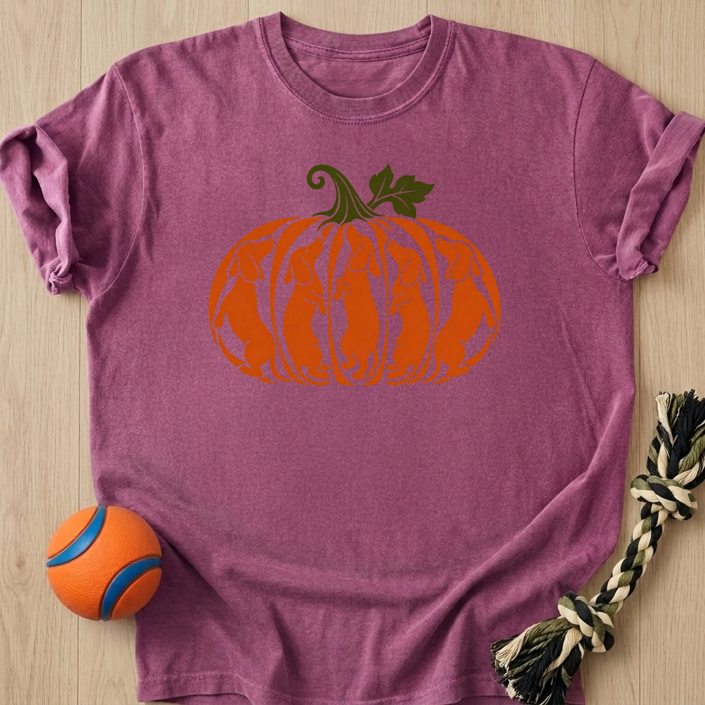 Doxie Pumpkin T-Shirt – Berry t-shirt