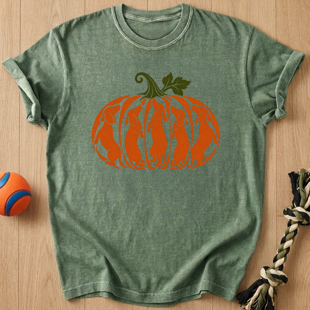Doxie Pumpkin T-Shirt – Moss t-shirt