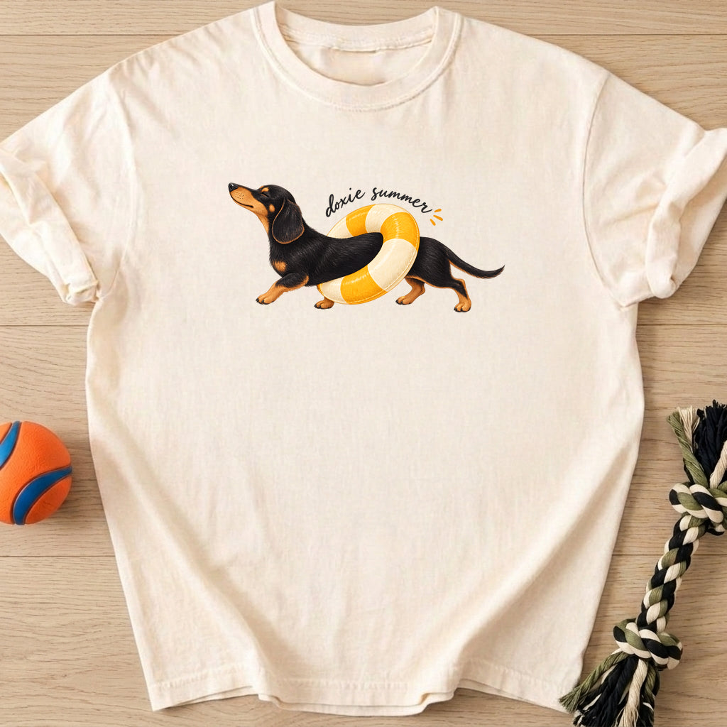 Doxie Summer T-Shirt – Ivory t-shirt
