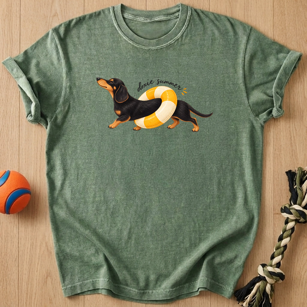 Doxie Summer T-Shirt – Moss t-shirt