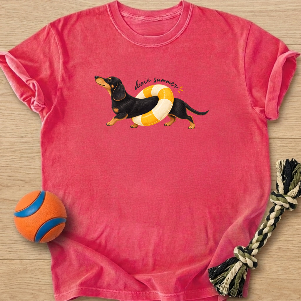 Doxie Summer T-Shirt – Watermelon t-shirt