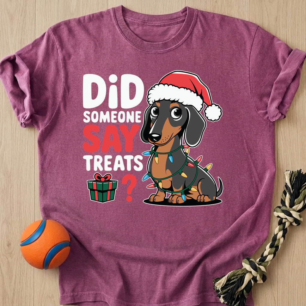 Doxie Treats T-Shirt – Berry t-shirt