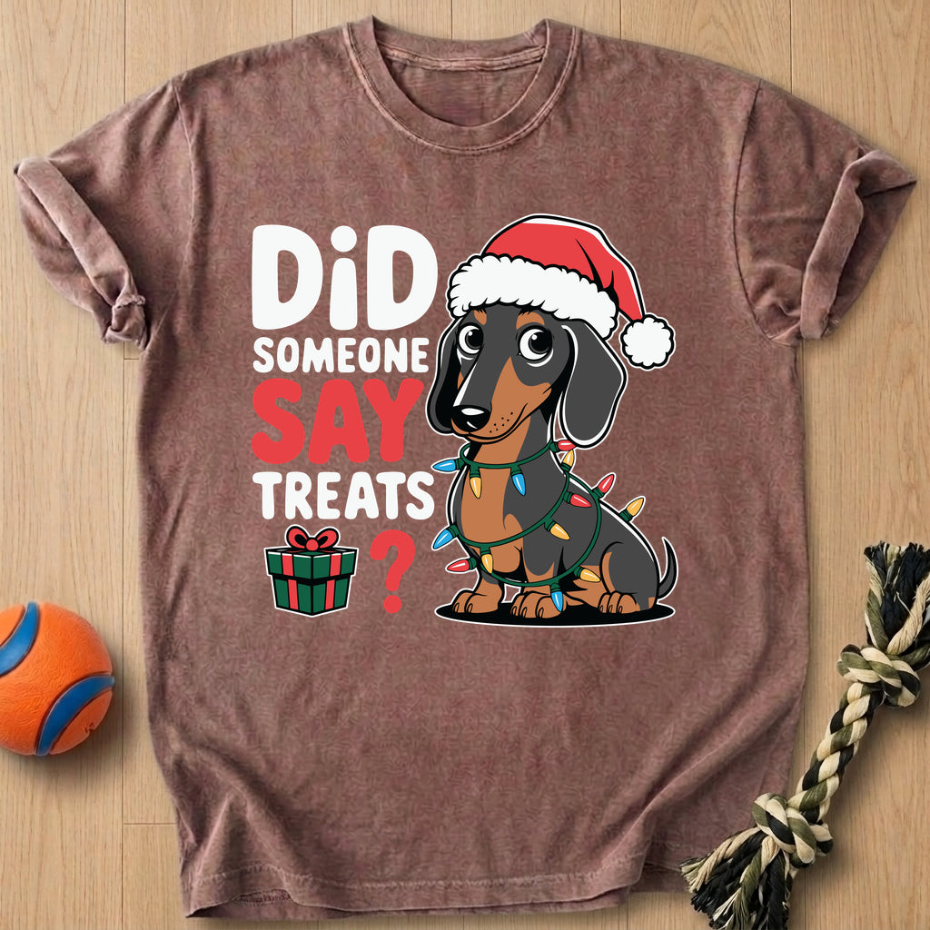 Doxie Treats T-Shirt – Espresso t-shirt