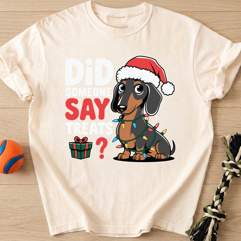 Doxie Treats T-Shirt – Ivory t-shirt