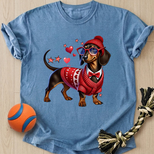 Doxie Valentines T-Shirt – Bluejean t-shirt