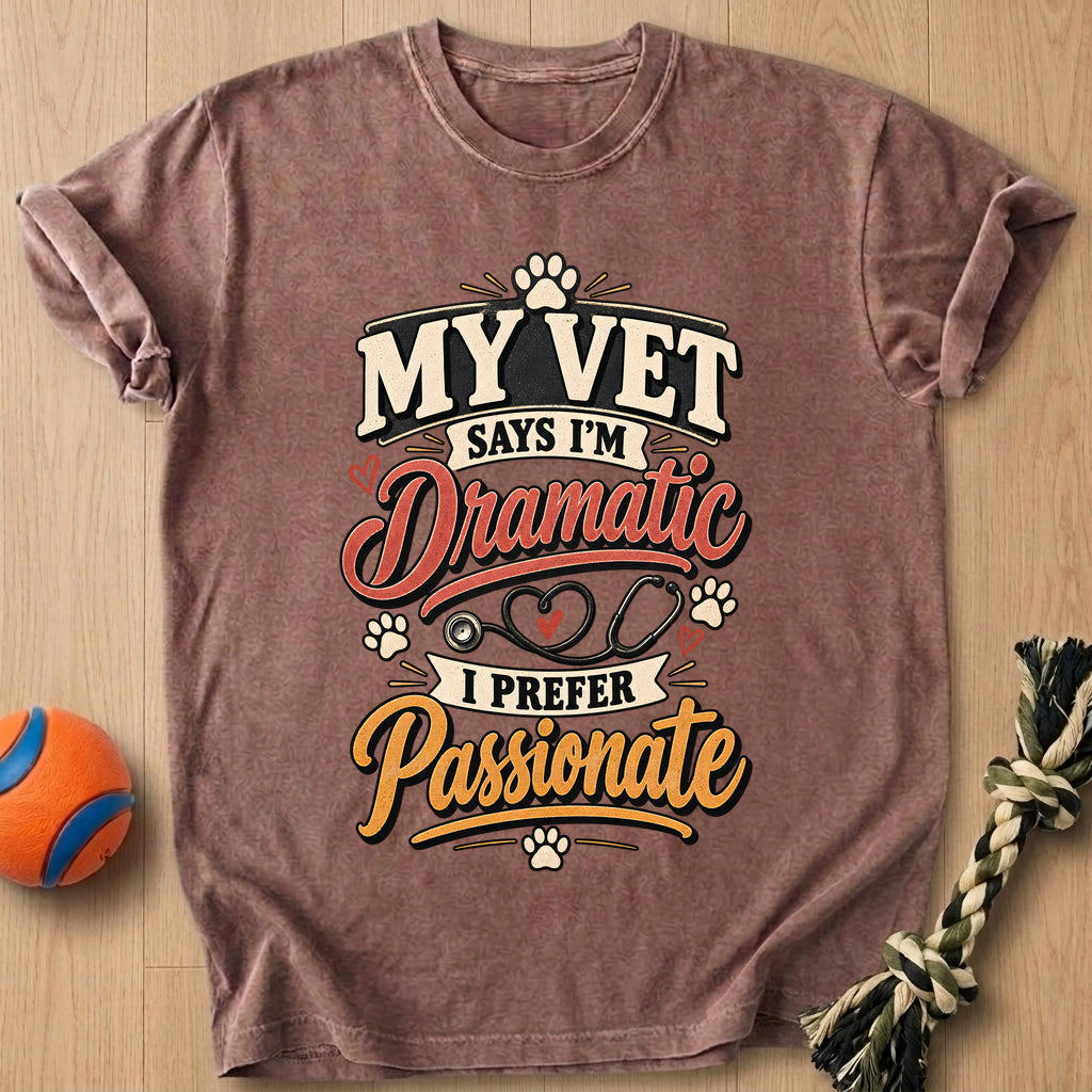 Dramatic Doxie T-Shirt – Espresso t-shirt