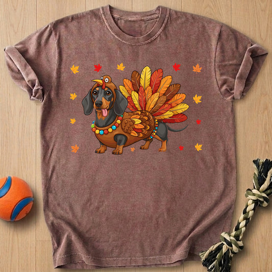 Doxie Turkey T-Shirt – Espresso t-shirt