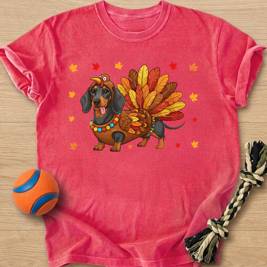 Doxie Turkey T-Shirt – Watermelon t-shirt