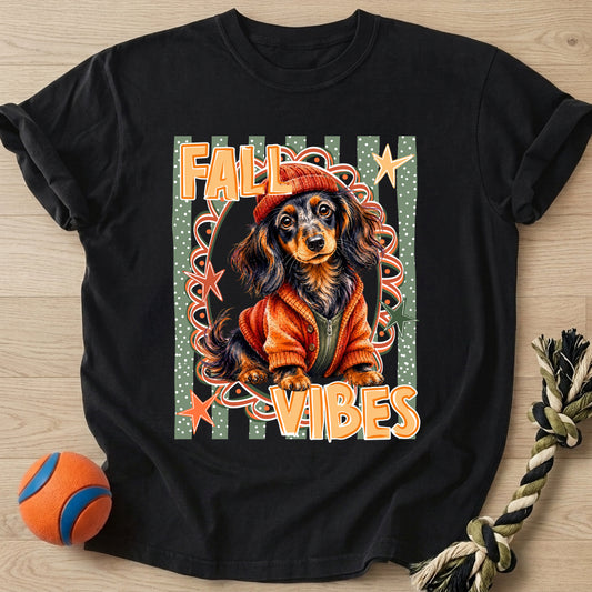 Fall Vibes T-Shirt – Black t-shirt