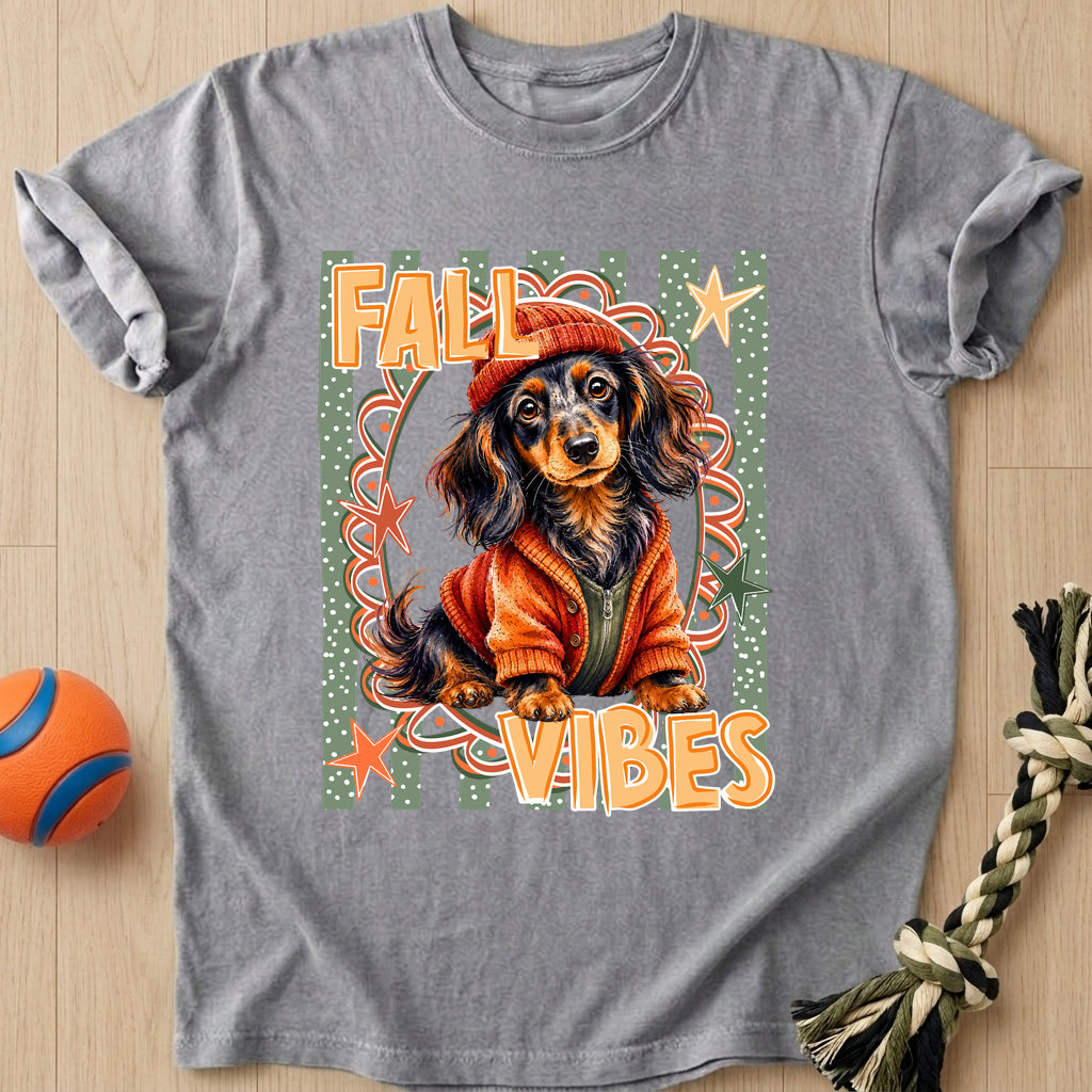 Fall Vibes T-Shirt – Grey t-shirt