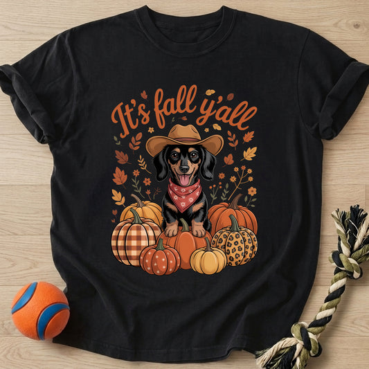 Fall Yall T-Shirt – Black t-shirt