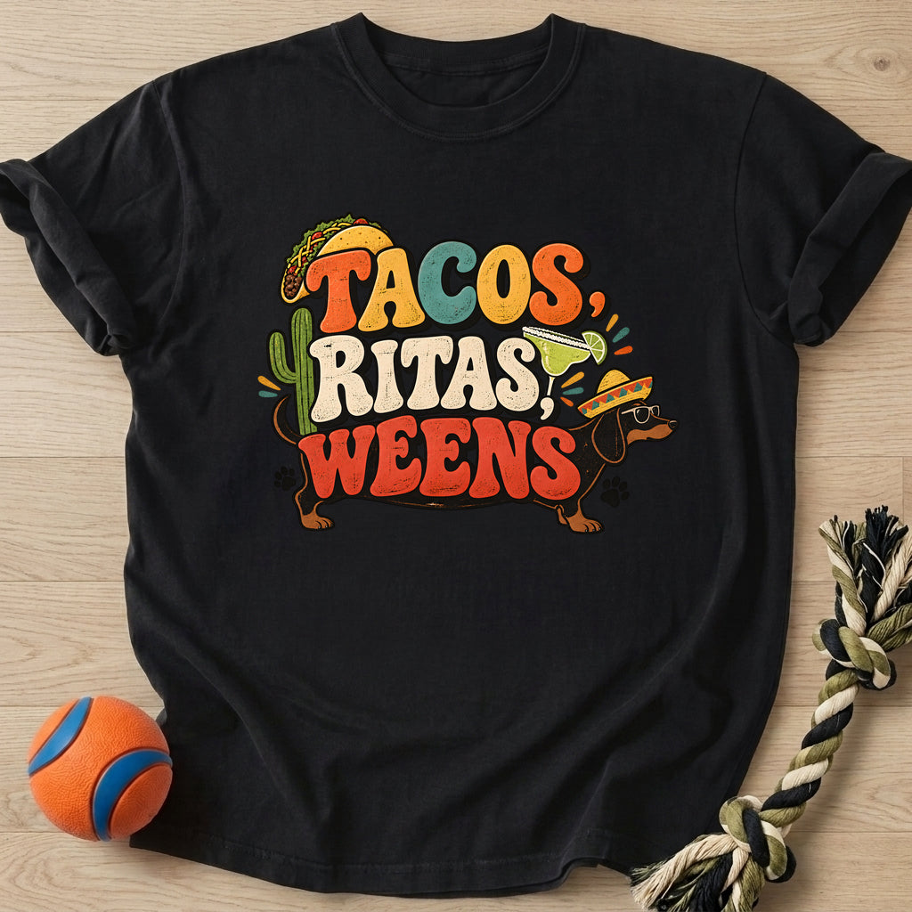 Fiesta Weens T-Shirt – Black t-shirt