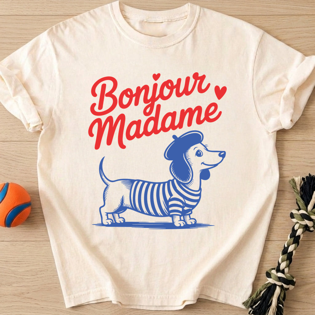 French Doxie T-Shirt – Ivory t-shirt