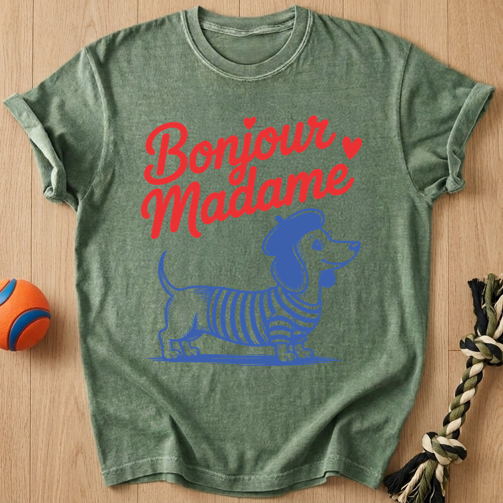 French Doxie T-Shirt – Moss t-shirt