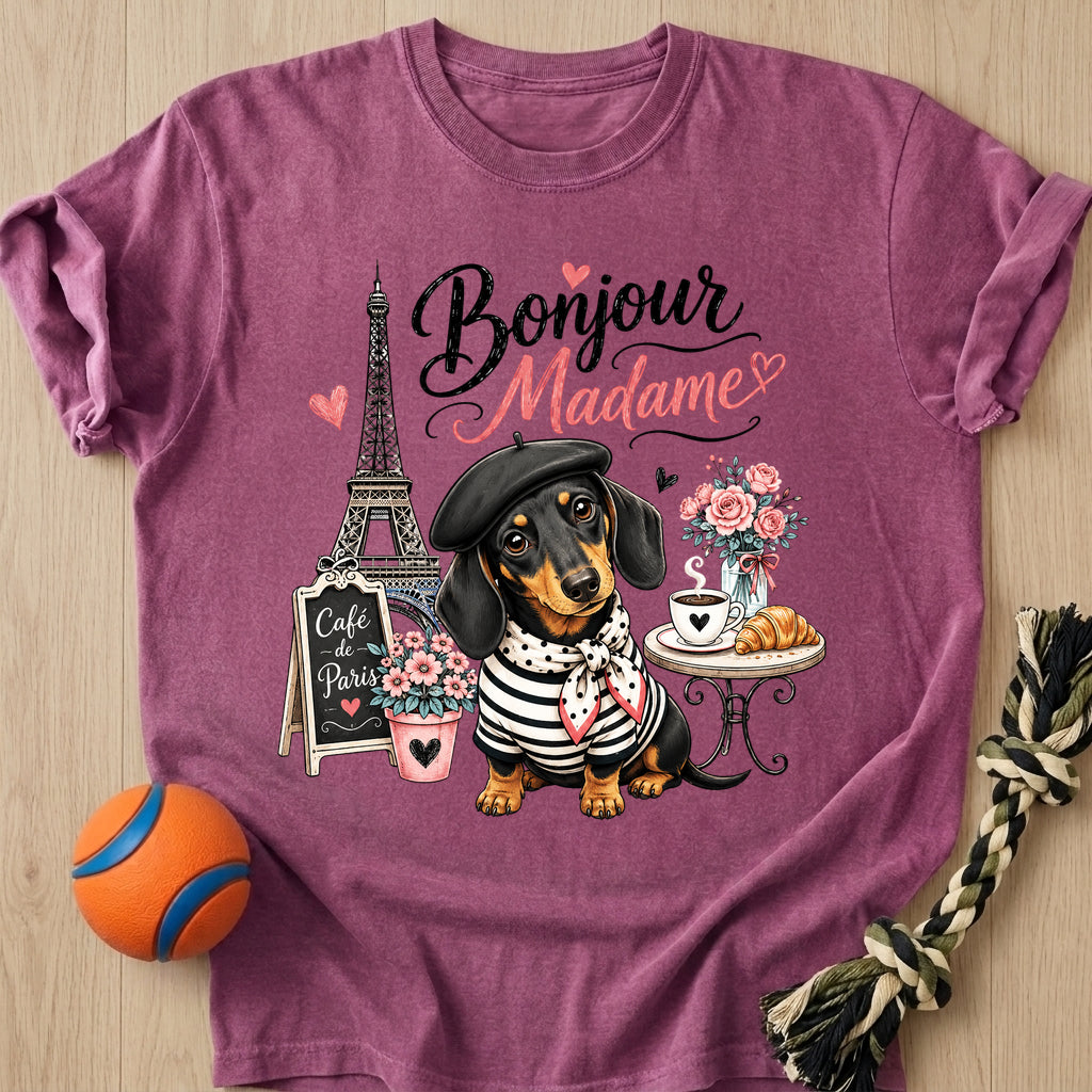 French Wiener T-Shirt – Berry t-shirt