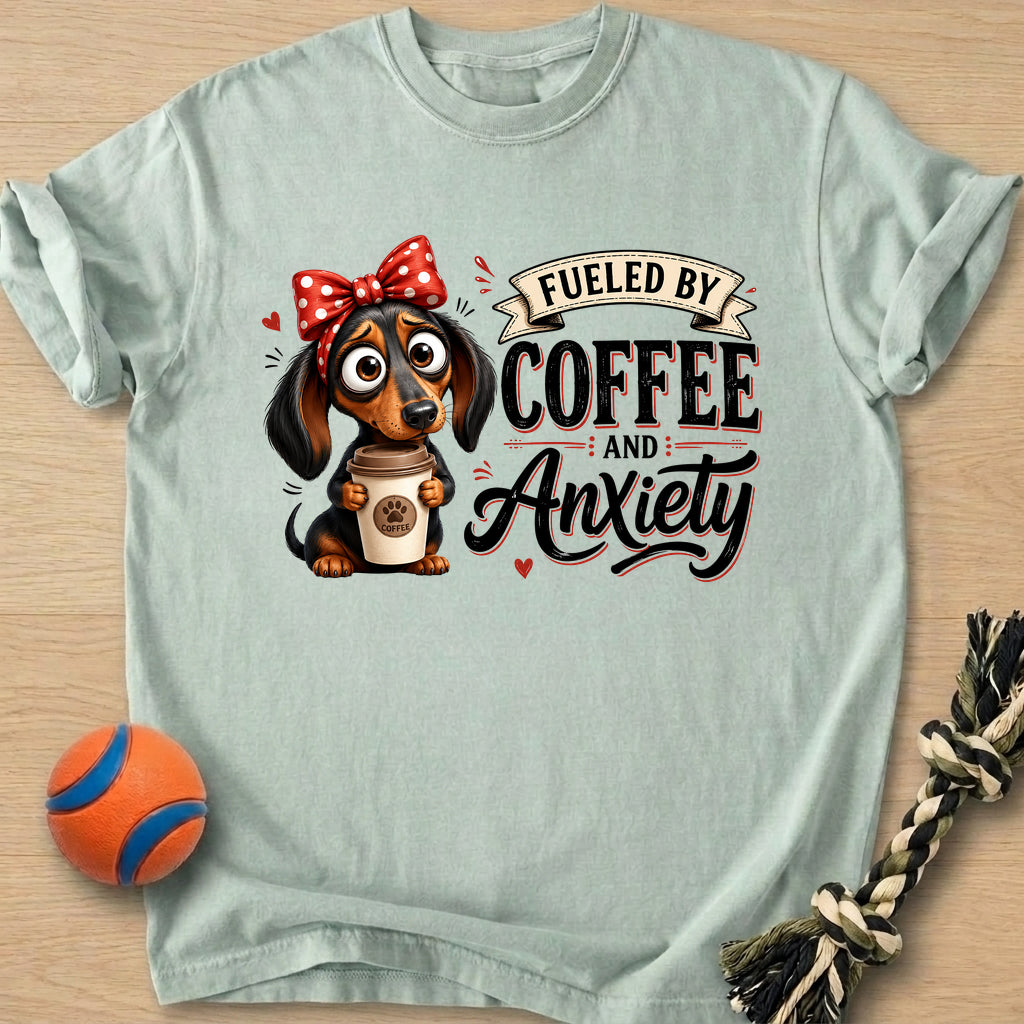 Fueled By Coffee T-Shirt – Bay t-shirt