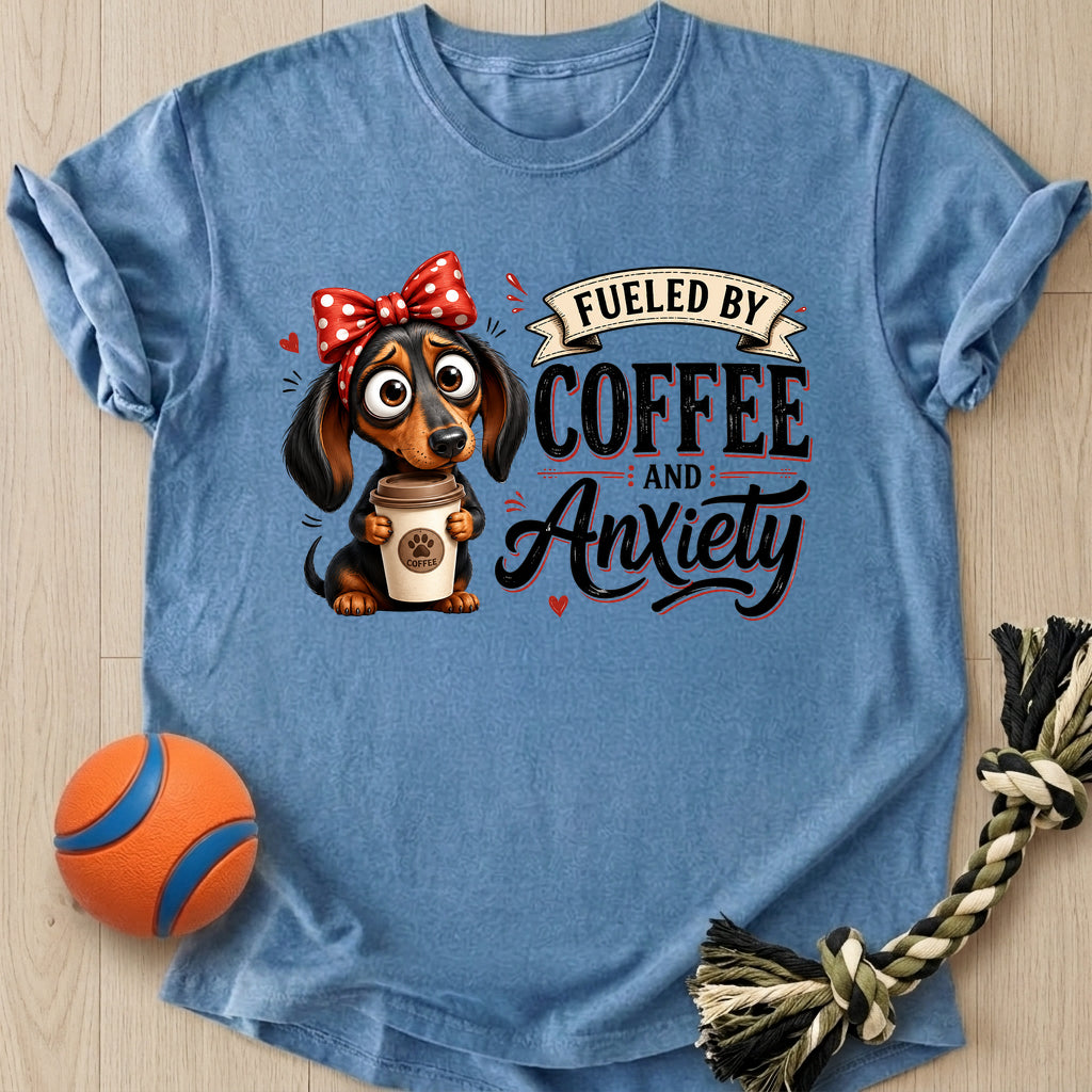 Fueled By Coffee T-Shirt – Bluejean t-shirt