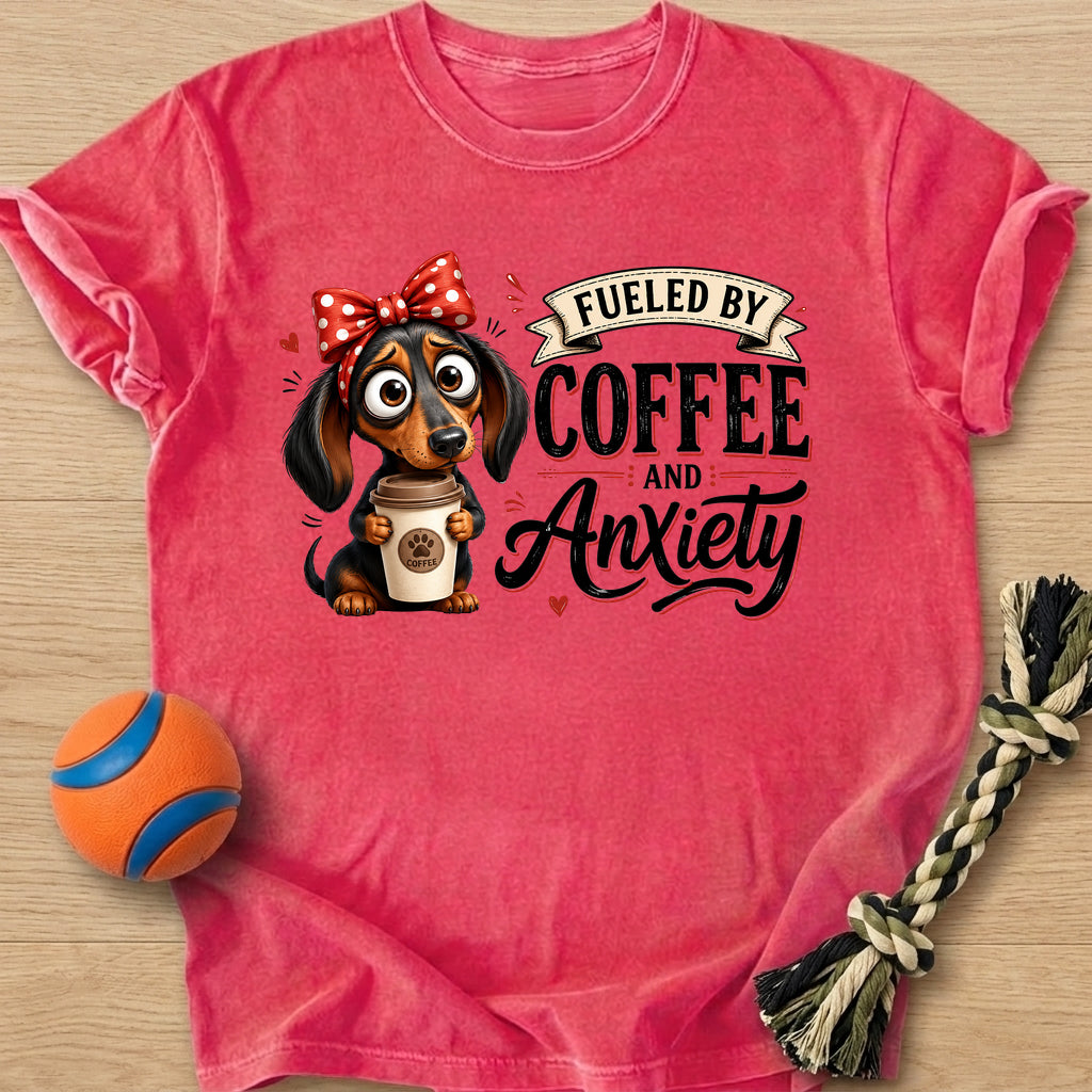 Fueled By Coffee T-Shirt – Watermelon t-shirt
