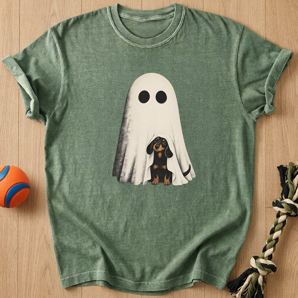 Ghost Doxie T-Shirt – Moss t-shirt