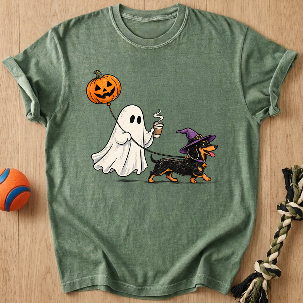 Ghostly Stroll T-Shirt – Moss t-shirt