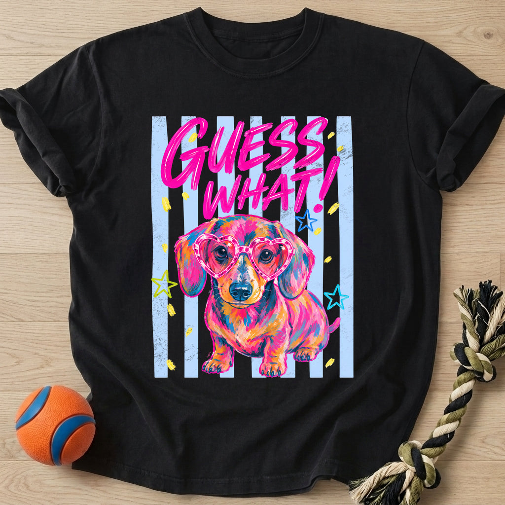 Guess What T-Shirt – Black t-shirt