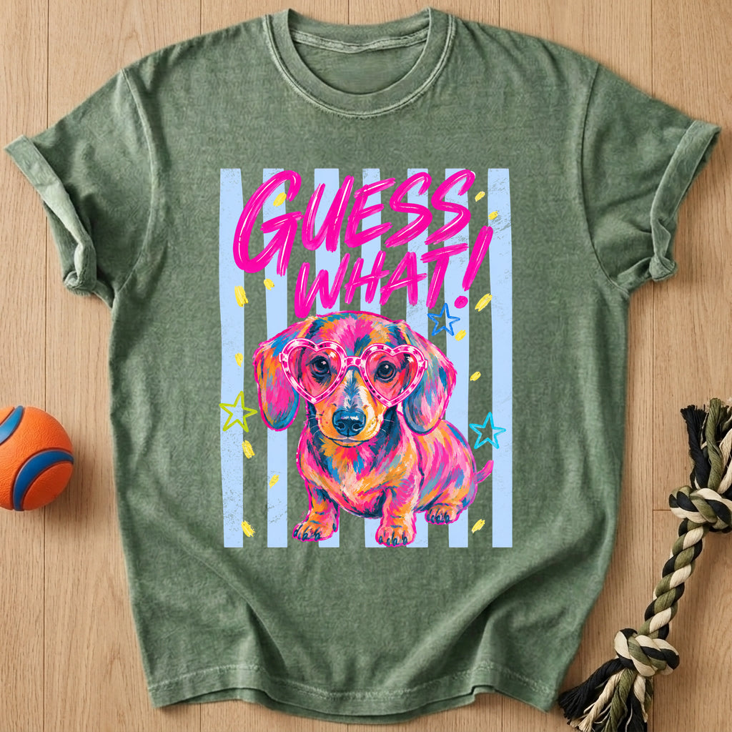 Guess What T-Shirt – Moss t-shirt