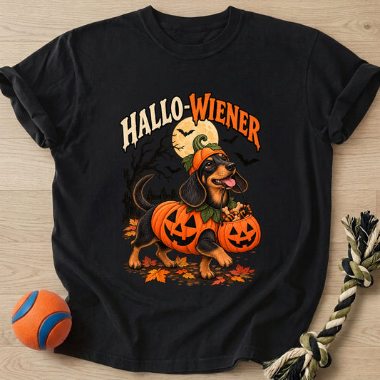 Hallo Wiener T-Shirt – Black t-shirt