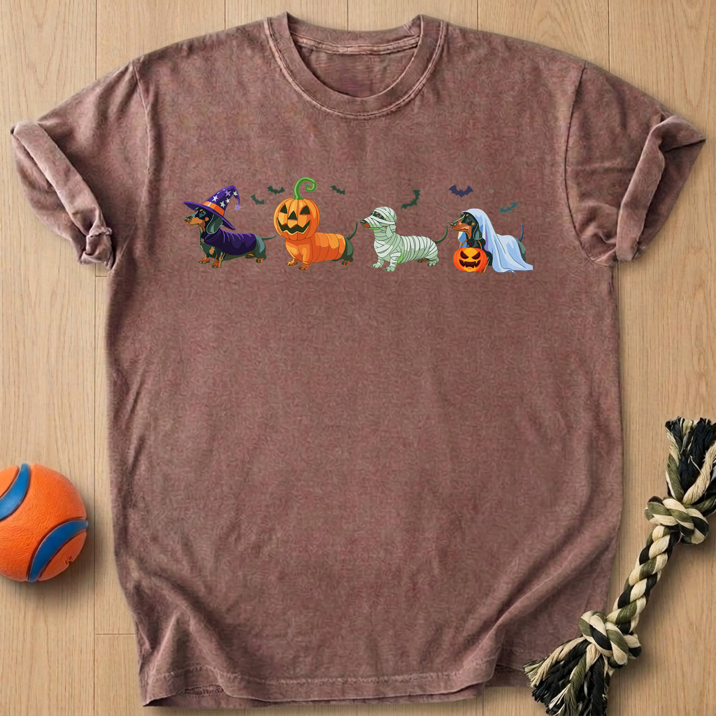Halloween Doxies T-Shirt – Espresso t-shirt