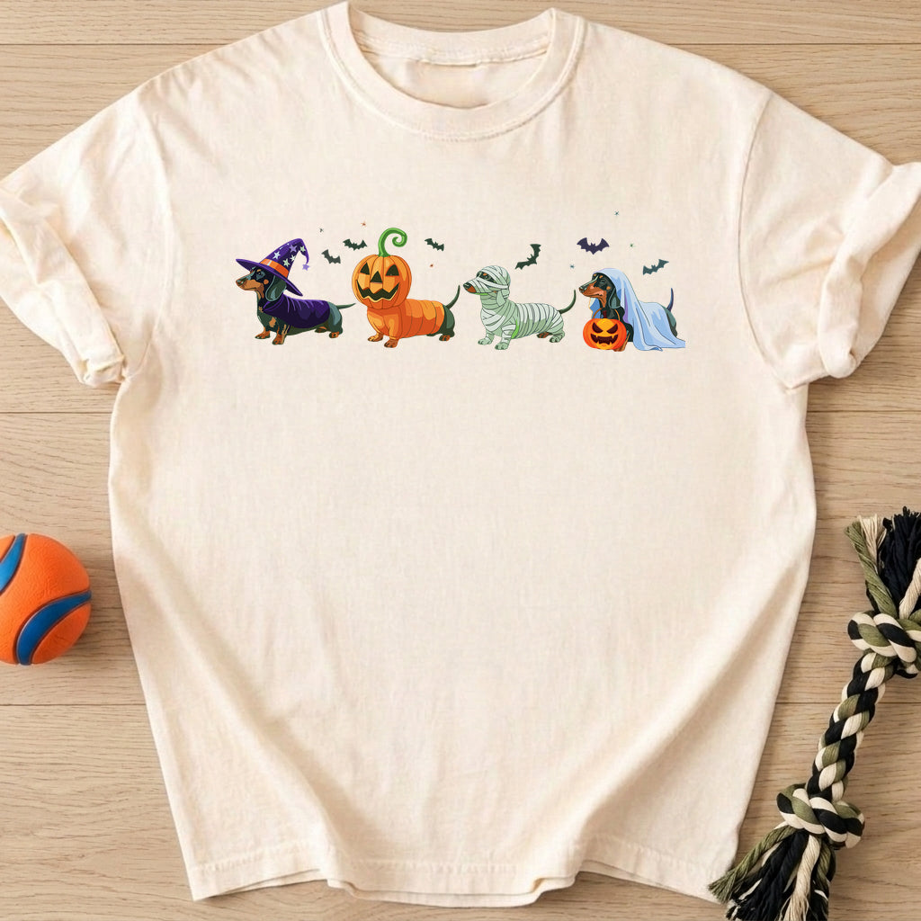 Halloween Doxies T-Shirt – Ivory t-shirt