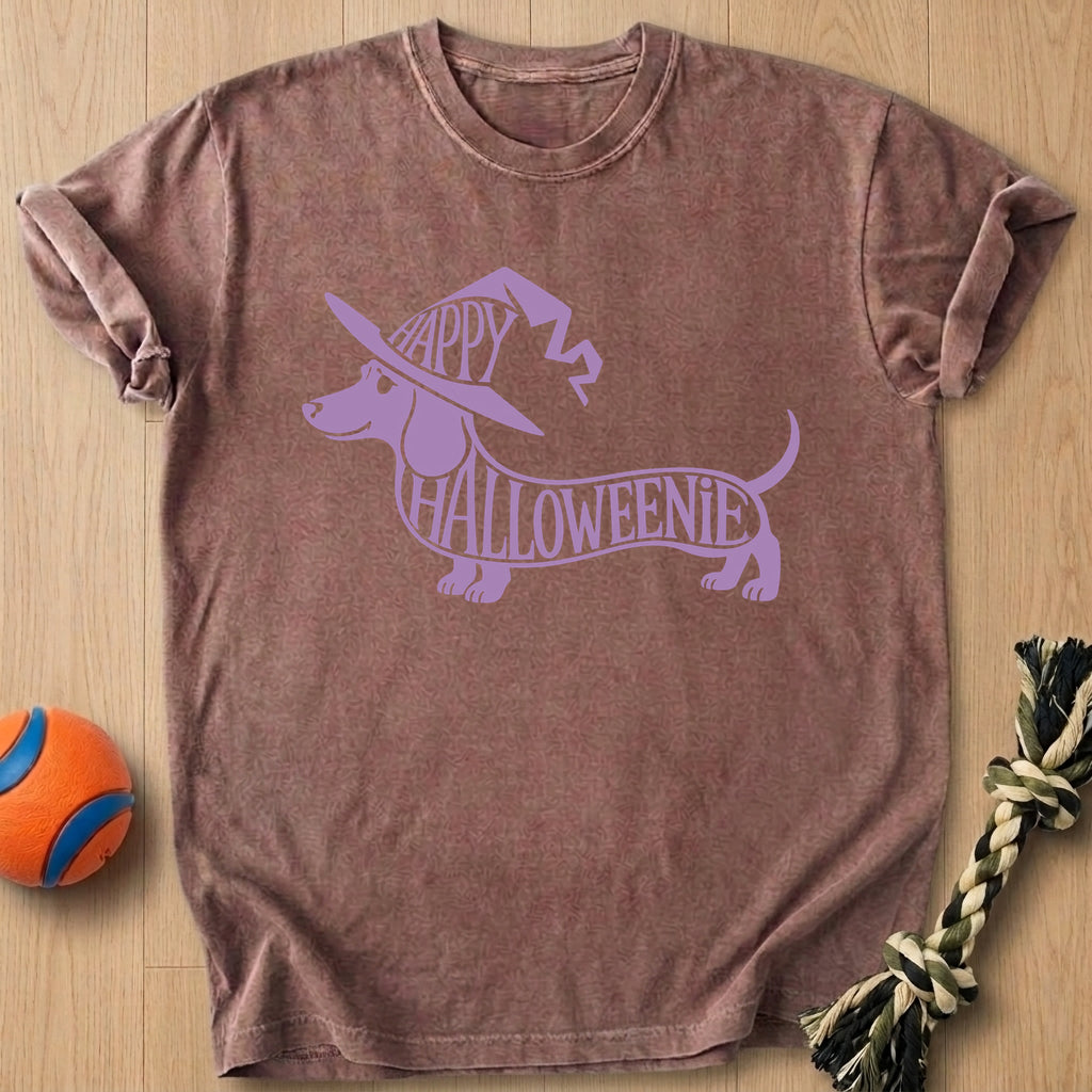 Happy Halloweenie T-Shirt – Espresso t-shirt