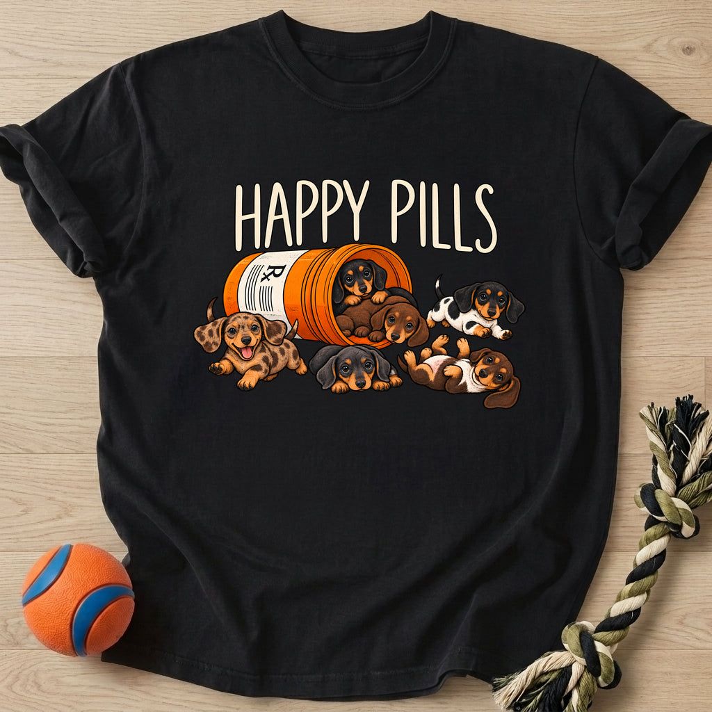 Happy Pills T-Shirt – Black t-shirt