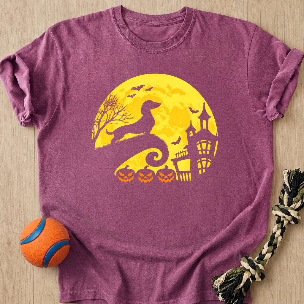 Haunted Doxie T-Shirt – Berry t-shirt