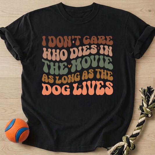 I Dont Care T-Shirt – Black t-shirt