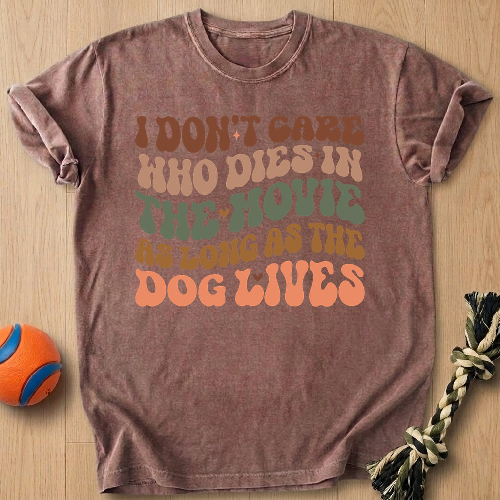 I Dont Care T-Shirt – Espresso t-shirt