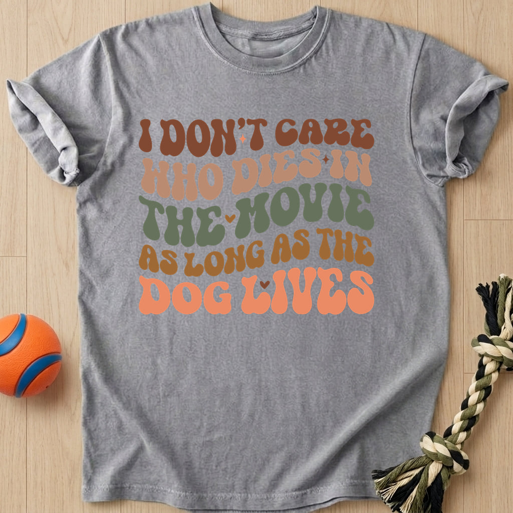 I Dont Care T-Shirt – Grey t-shirt