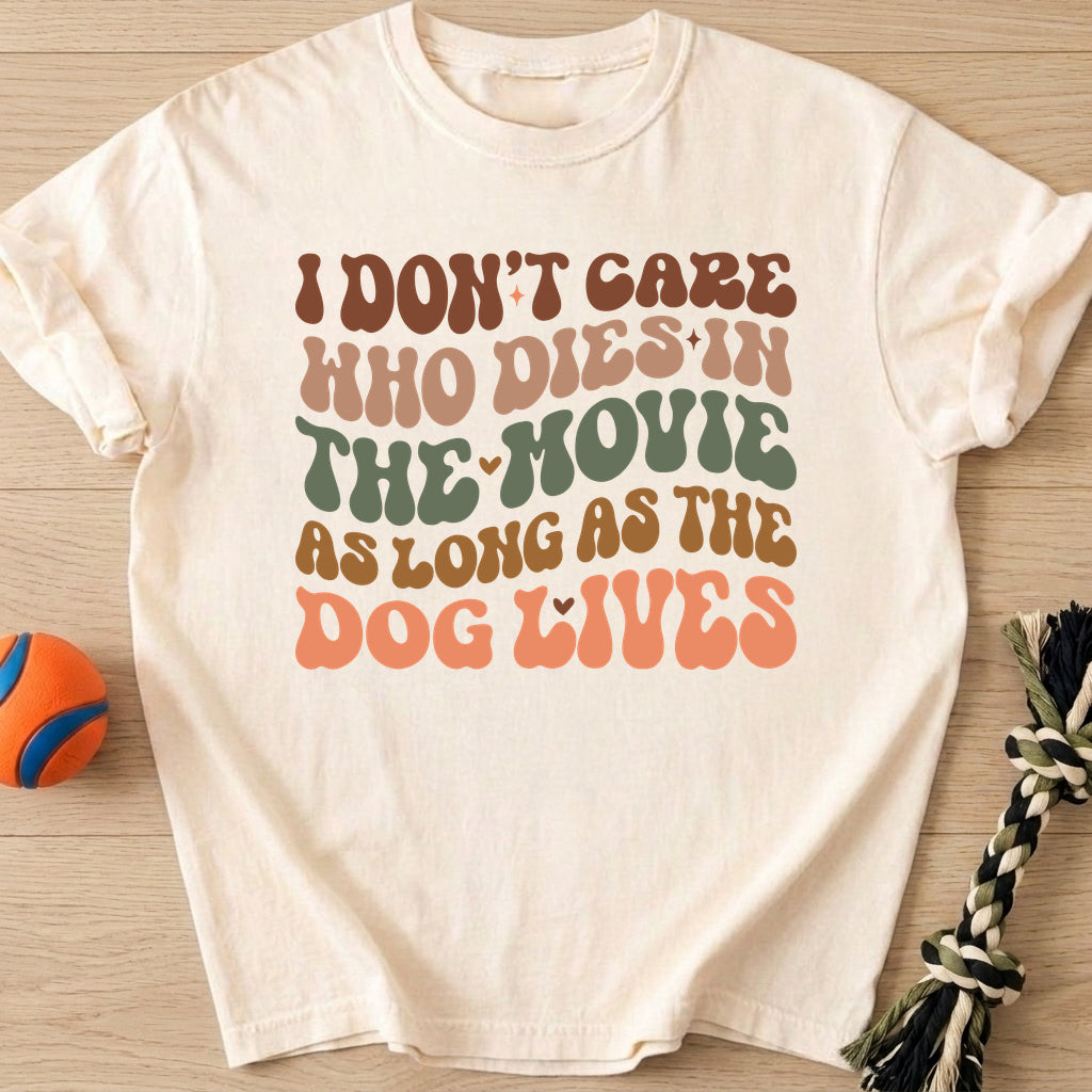 I Dont Care T-Shirt – Ivory t-shirt
