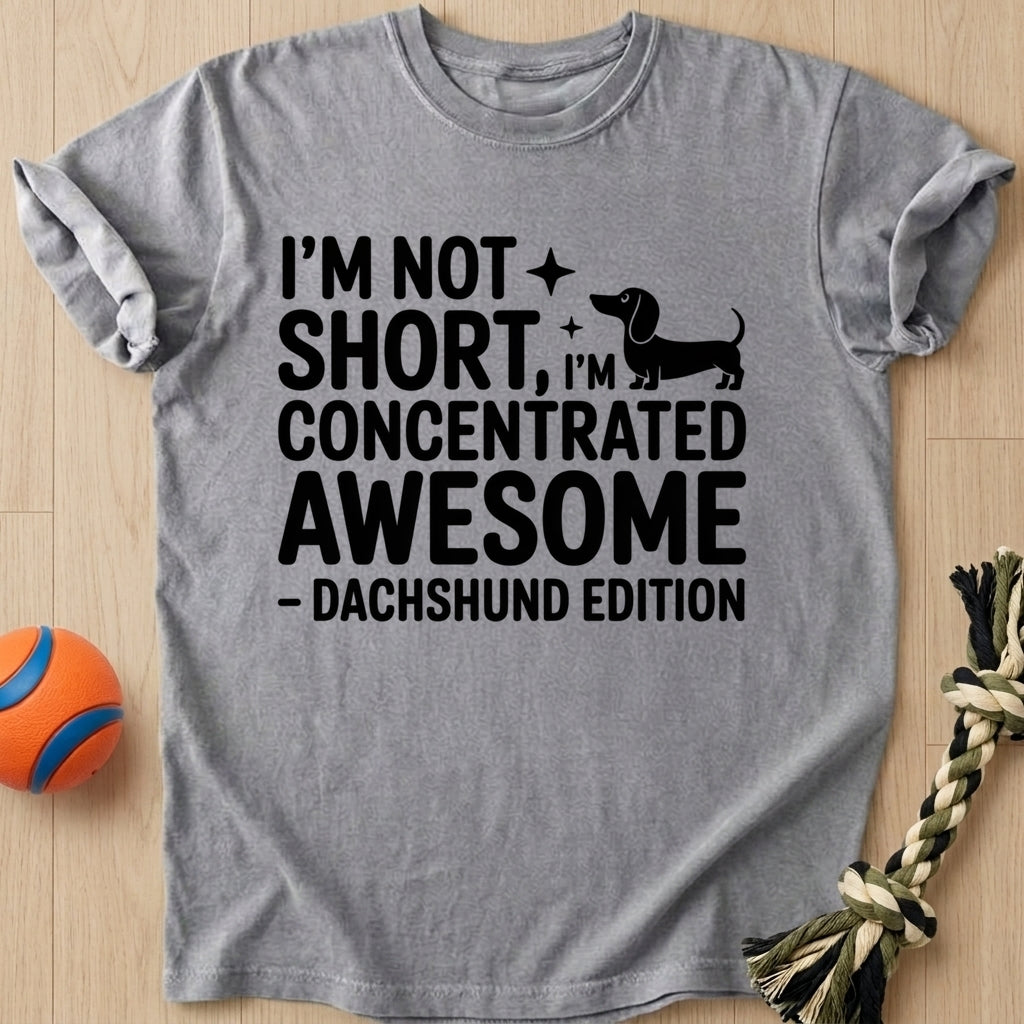 I'm Not Short T-Shirt – Grey t-shirt