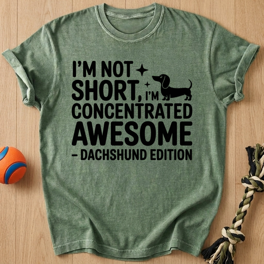 I'm Not Short T-Shirt – Moss t-shirt